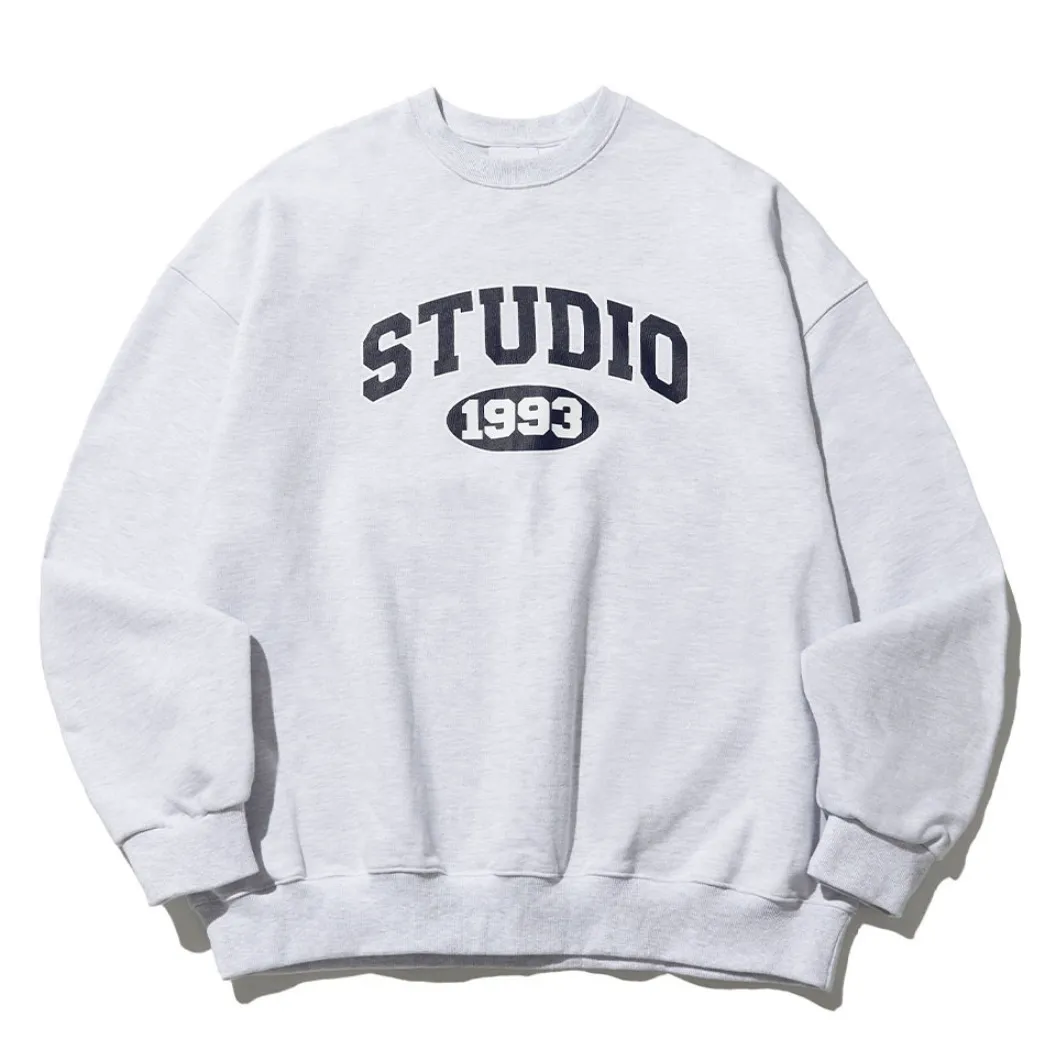 1993studio  |Unisex Street Style Logo Hoodies & Sweatshirts