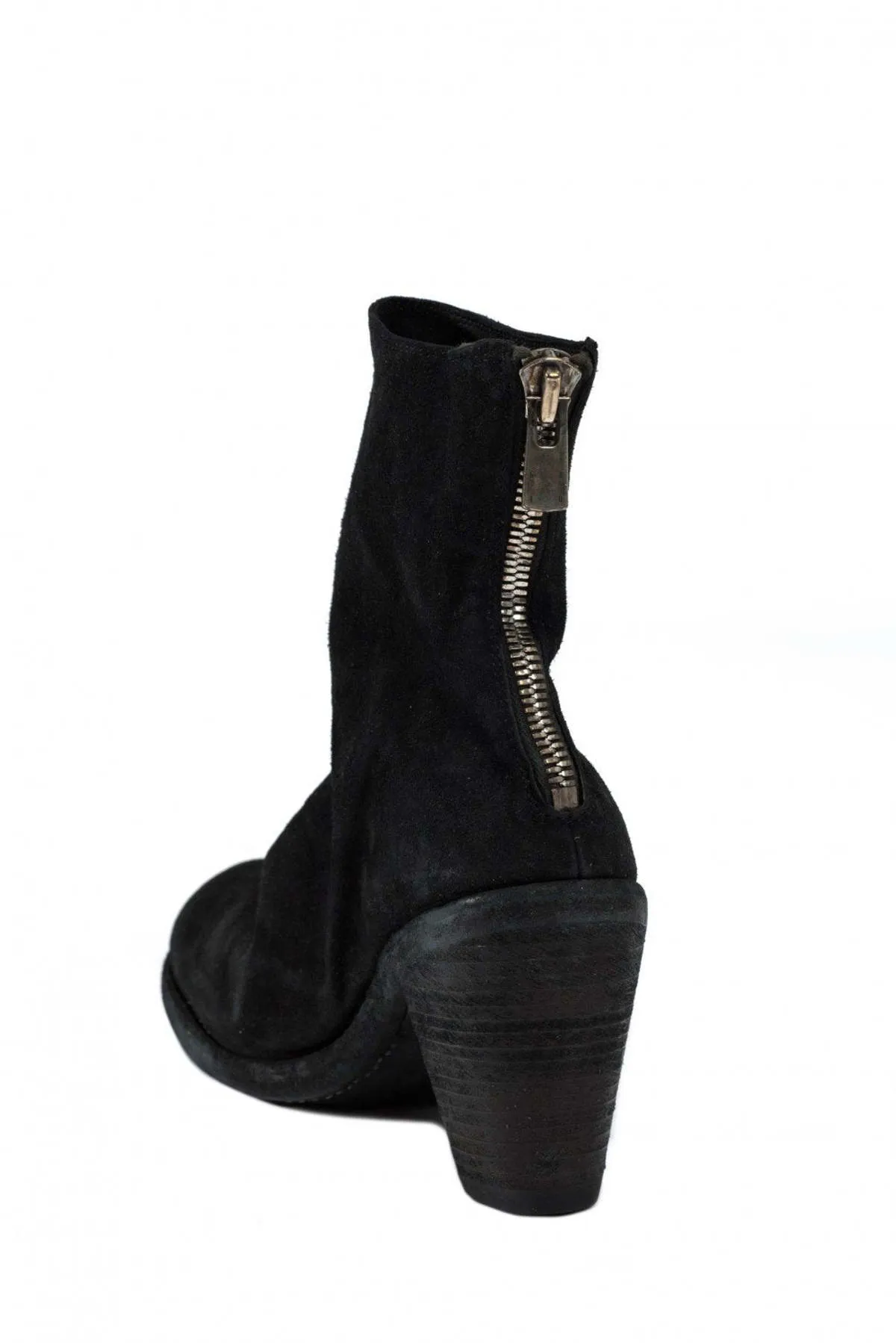 3006 Horse Heel Boots - Black