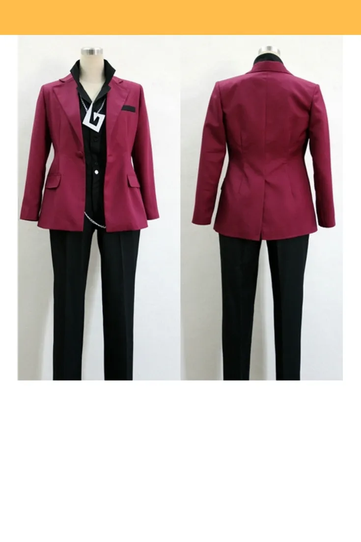 Ace Attorney 4 Klavier Gavin Cosplay Costume