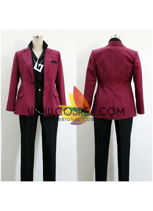 Ace Attorney 4 Klavier Gavin Cosplay Costume