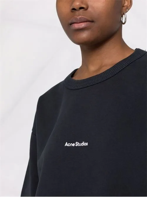 Acne Studios  |Unisex Cotton Logo Hoodies & Sweatshirts