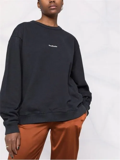 Acne Studios  |Unisex Cotton Logo Hoodies & Sweatshirts