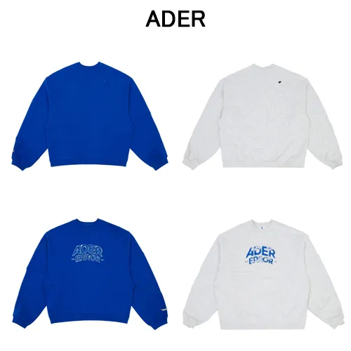 ADERERROR  |Unisex Street Style Logo Hoodies & Sweatshirts