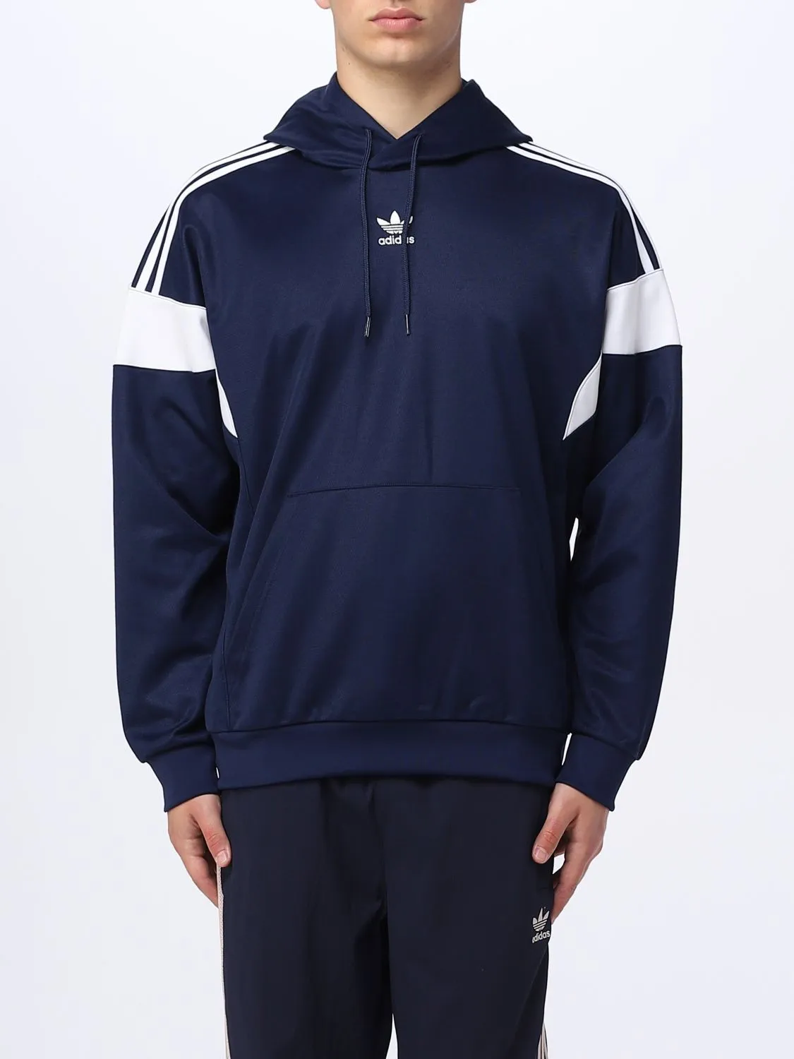 adidas  |Unisex Street Style Logo Hoodies