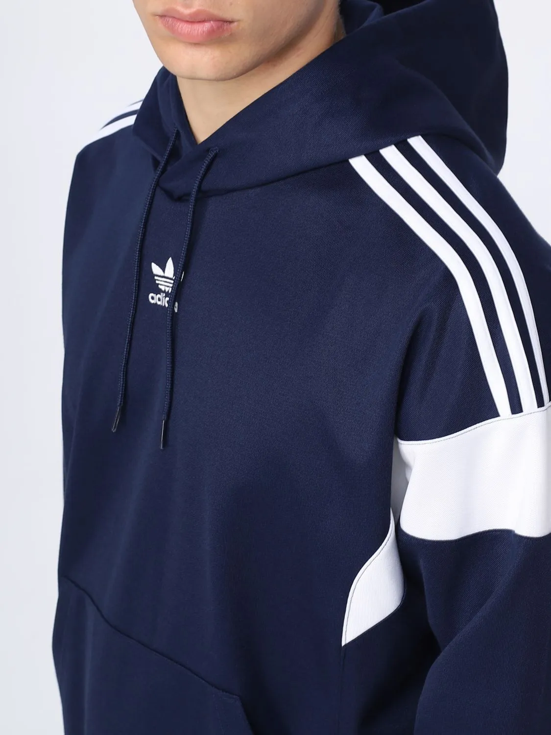 adidas  |Unisex Street Style Logo Hoodies