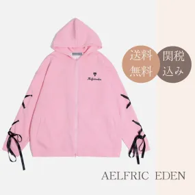 Aelfric Eden  |Street Style Long Sleeves Logo Hoodies & Sweatshirts