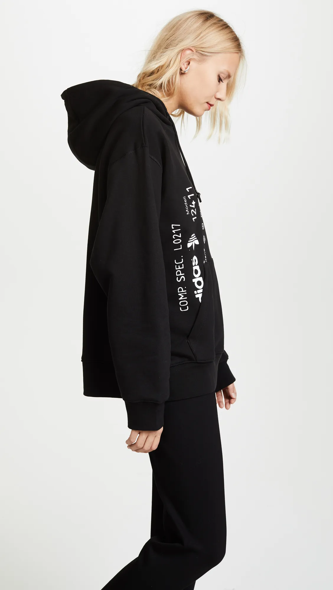 Alexander Wang  |Unisex Street Style Designers Hoodies