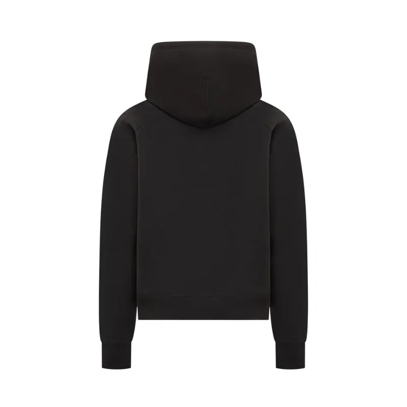 AMI PARIS  |Long Sleeves Plain Cotton Logo Designers Hoodies