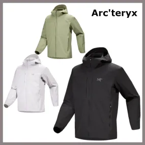 ARC'TERYX  |Long Sleeves Plain Logo Outdoor Hoodies