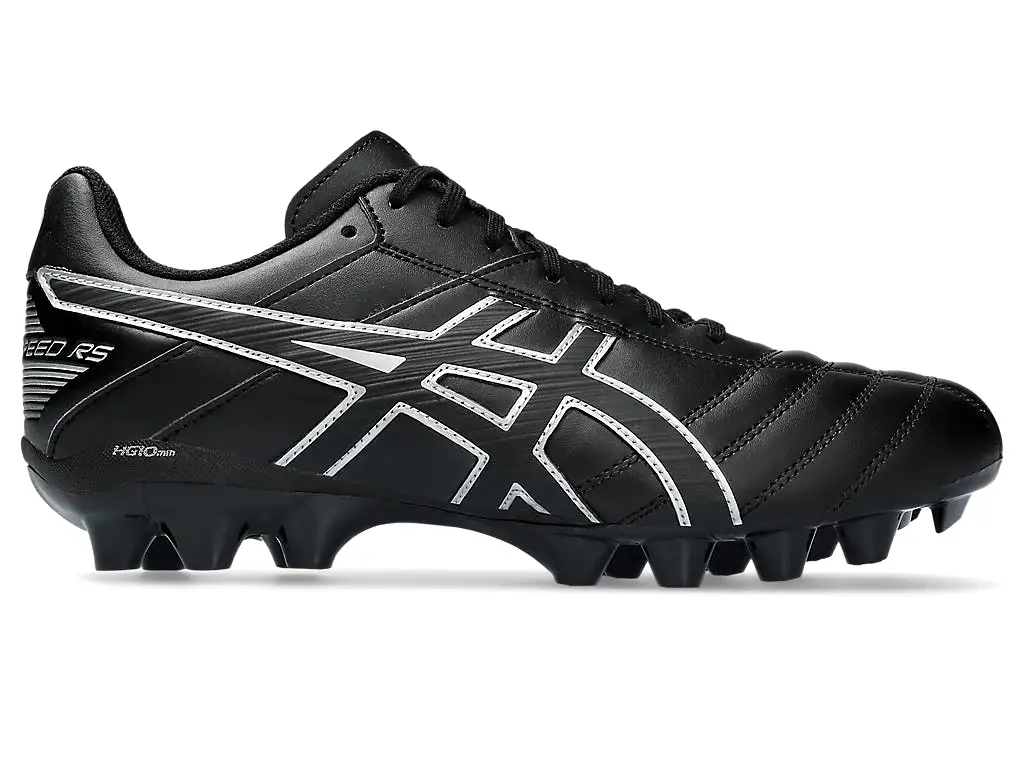 ASICS MEN'S LETHAL SPEED BLACK/WHITE FOOTBALL BOOTS