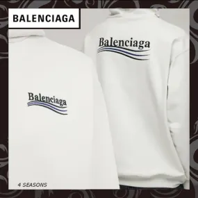 BALENCIAGA  |Long Sleeves Cotton Logo Luxury FX Advantage / Exclusive