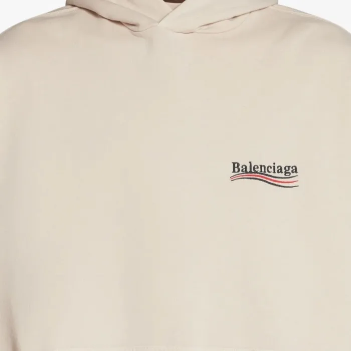 BALENCIAGA  |Long Sleeves Cotton Logo Luxury Hoodies