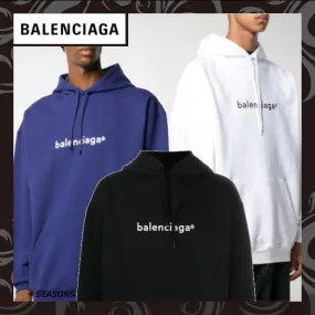 BALENCIAGA  |Long Sleeves Logo Luxury FX Advantage / Exclusive Hoodies