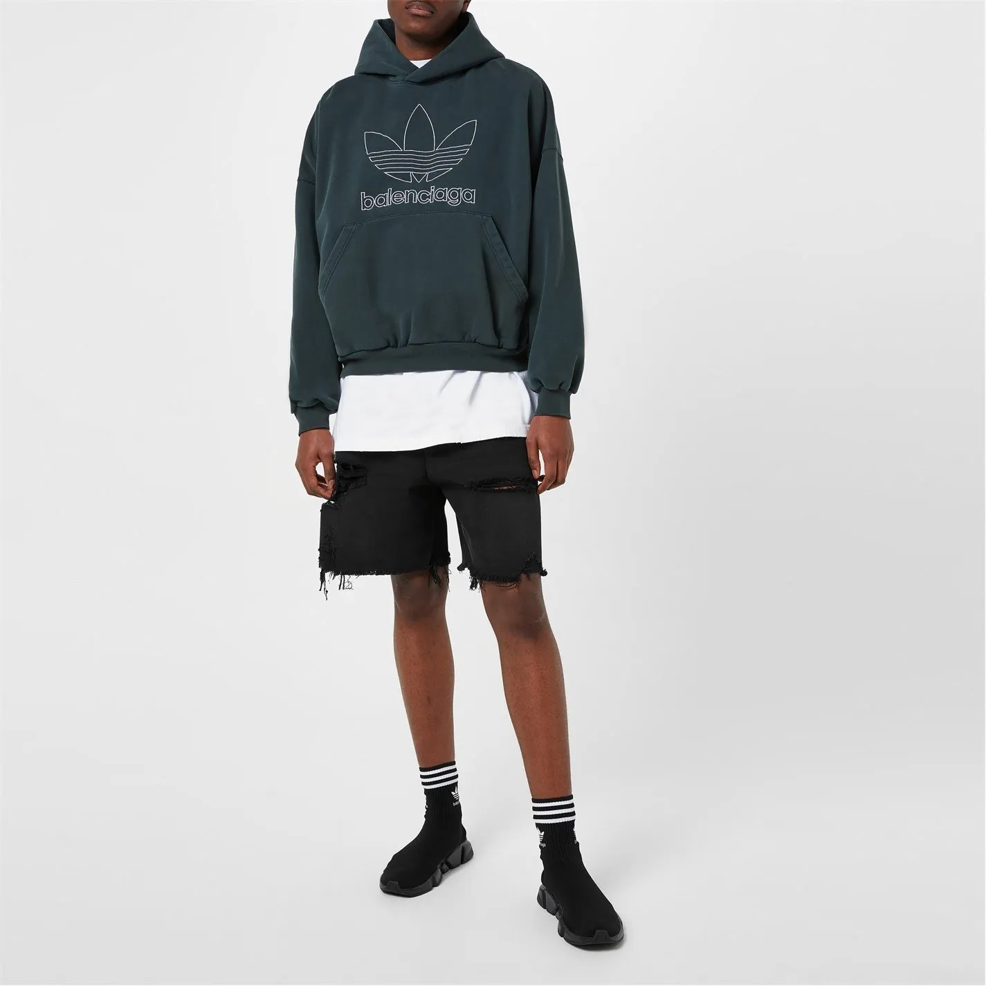 BALENCIAGA  |Street Style Logo Luxury FX Advantage / Exclusive Hoodies