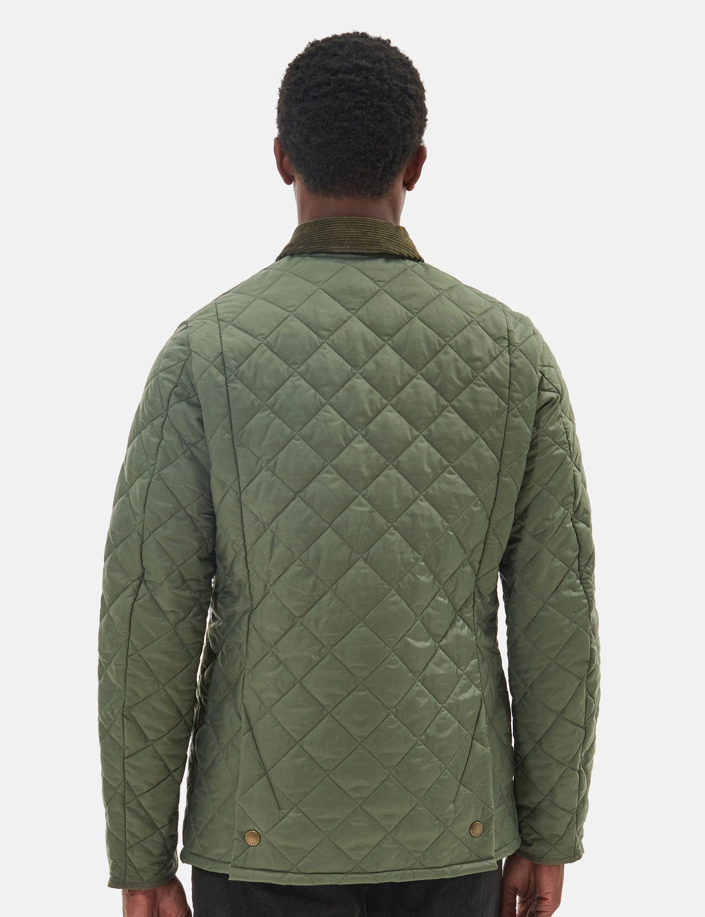 Barbour Heritage Liddesdale Quilted Jacket - Light Moss Green