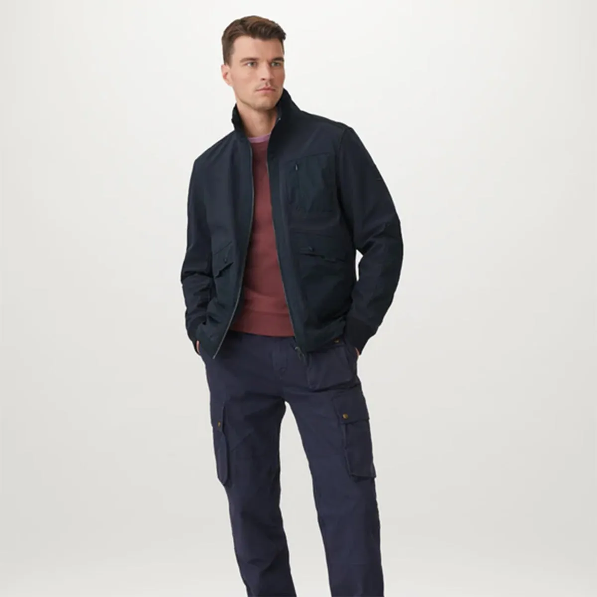 Belstaff - Shift Soft Shell Jacket in Dark Navy