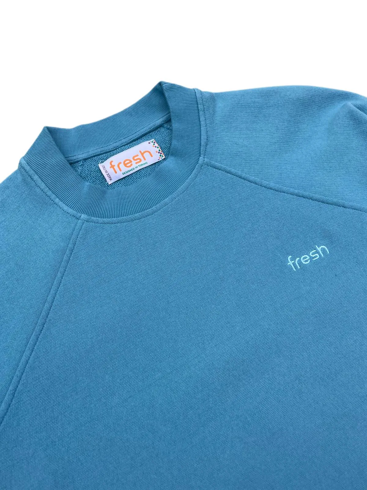 Billie Cotton Sweatshirt - Light Blue