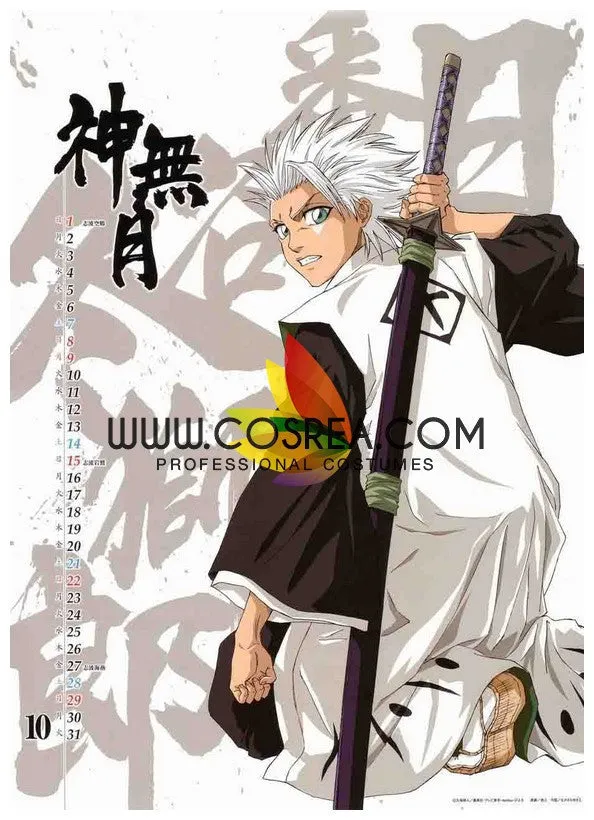 Bleach Toshiro Hitsugaya Shinigami Cosplay Costume