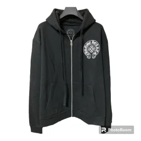 CHROME HEARTS  |Long Sleeves Cotton Logo Hoodies