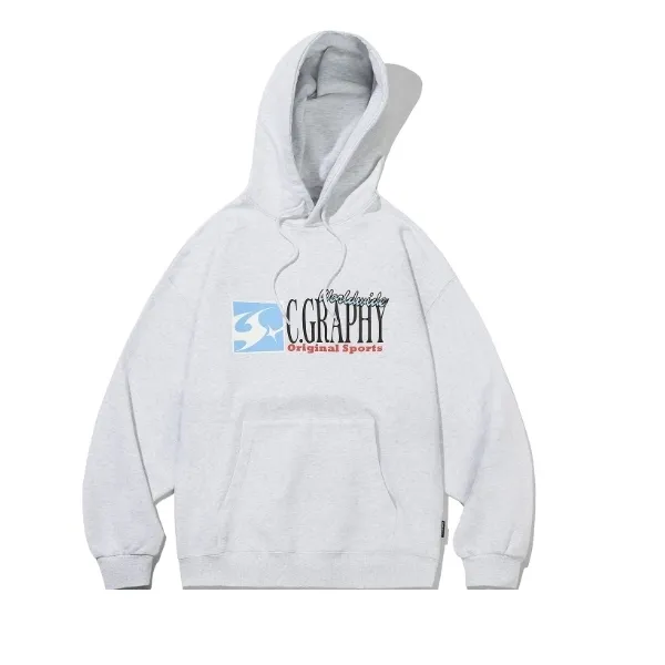 Code graphy  |Street Style Long Sleeves Logo Hoodies & Sweatshirts