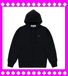 COMME des GARCONS  |Heart Long Sleeves Designers Hoodies