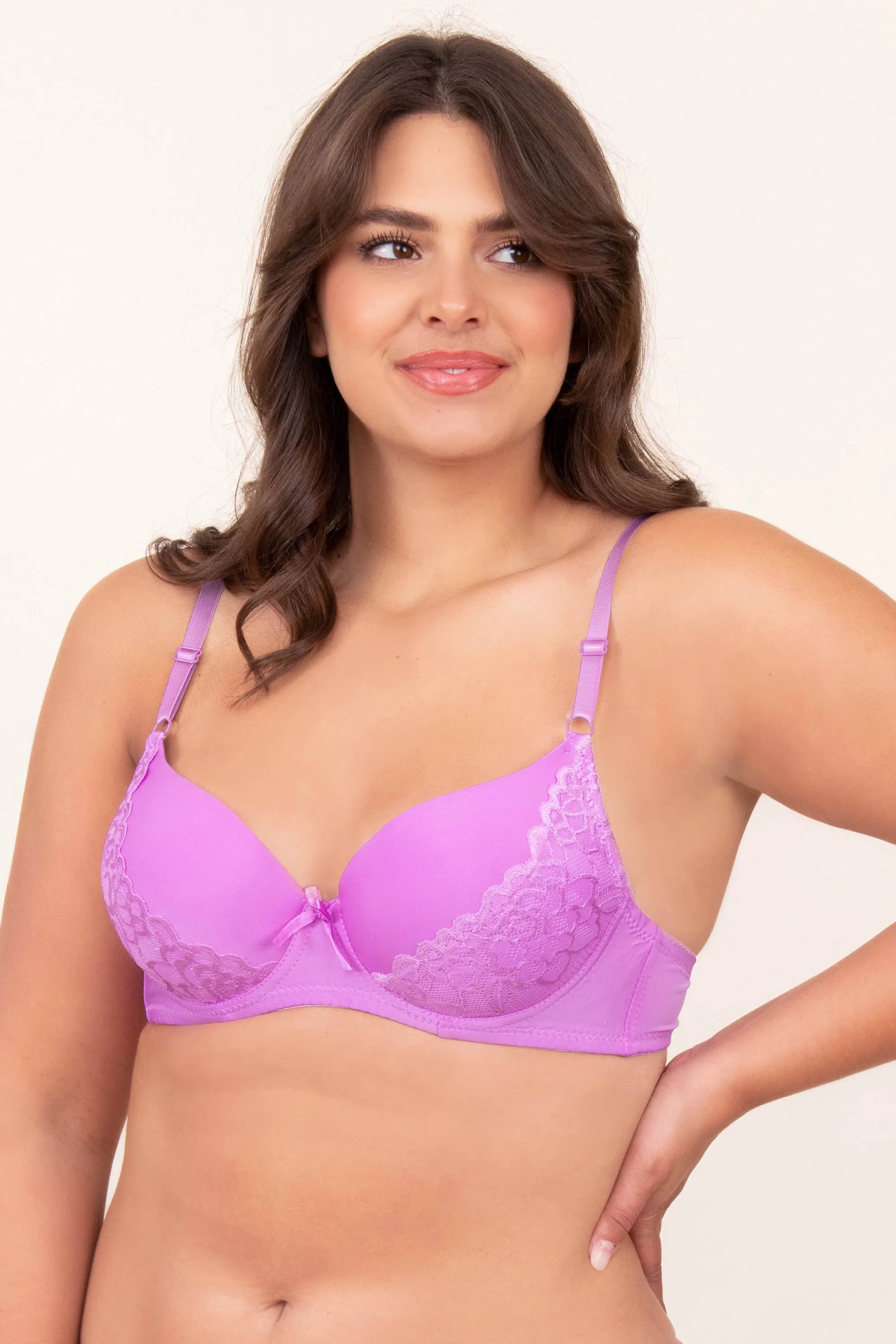 Cozy Zone Bra, Purple