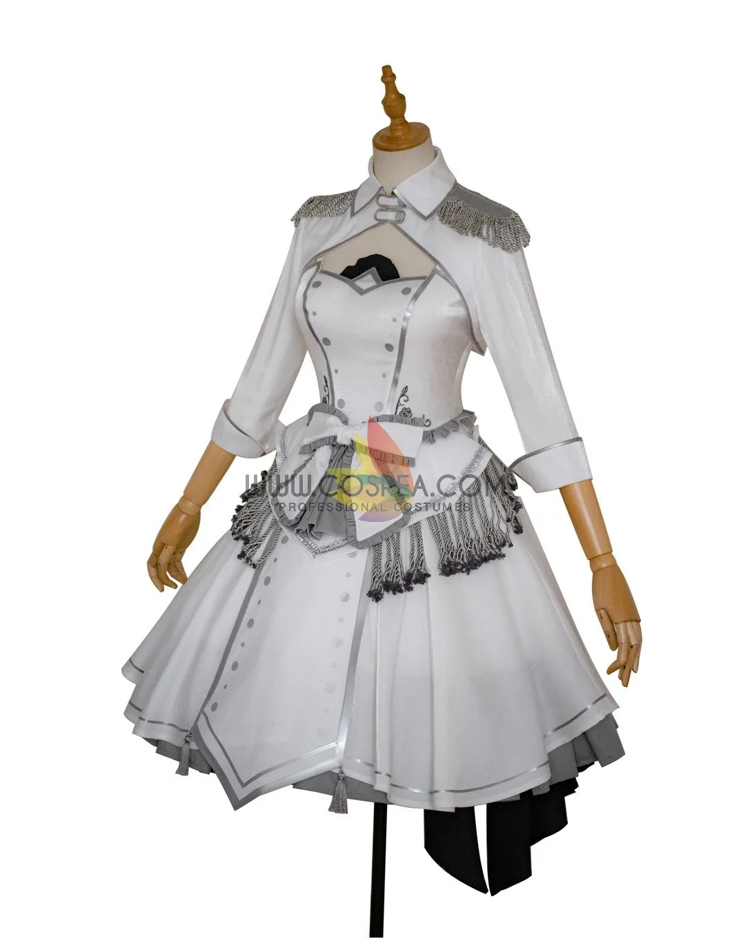 Date A Live White Queen Cosplay Costume