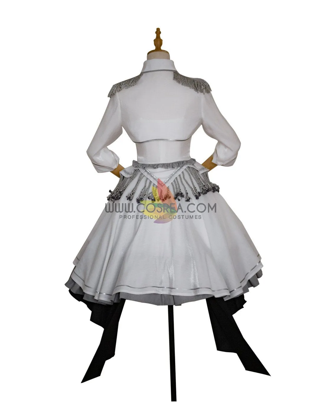 Date A Live White Queen Cosplay Costume