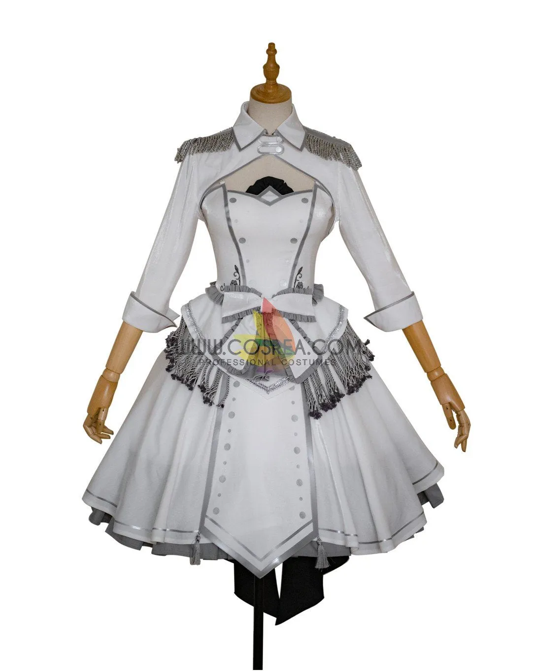 Date A Live White Queen Cosplay Costume