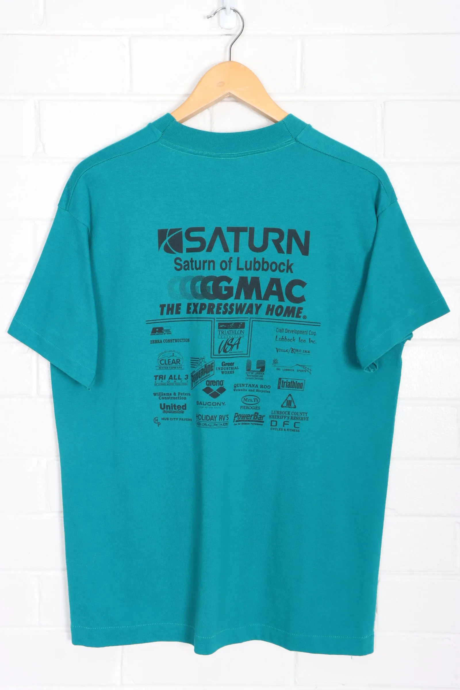 Duathlon 1995 It's So Easy Front Back Single Stitch T-Shirt USA Made (M-L)