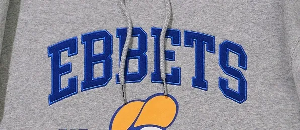 EBBETS FIELD FLANNELS  |Unisex Long Sleeves Logo Hoodies