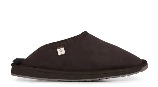 EMU Australia Platinum Esperence Men's Slipper in Chocolate