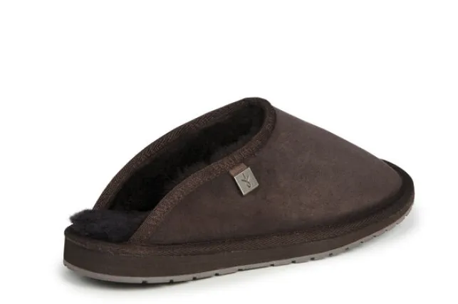 EMU Australia Platinum Esperence Men's Slipper in Chocolate