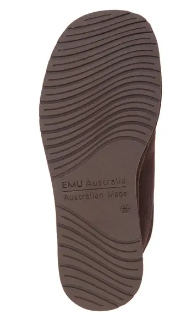 EMU Australia Platinum Esperence Men's Slipper in Chocolate