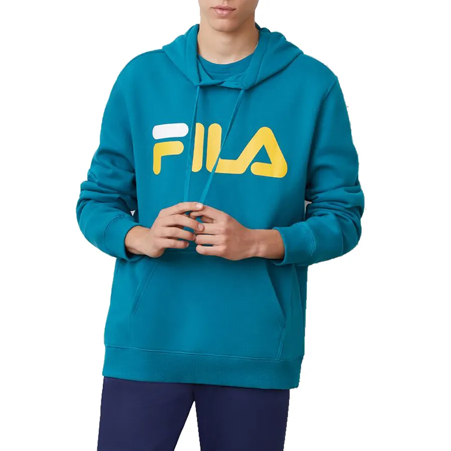 FILA  |Street Style Long Sleeves Cotton Hoodies