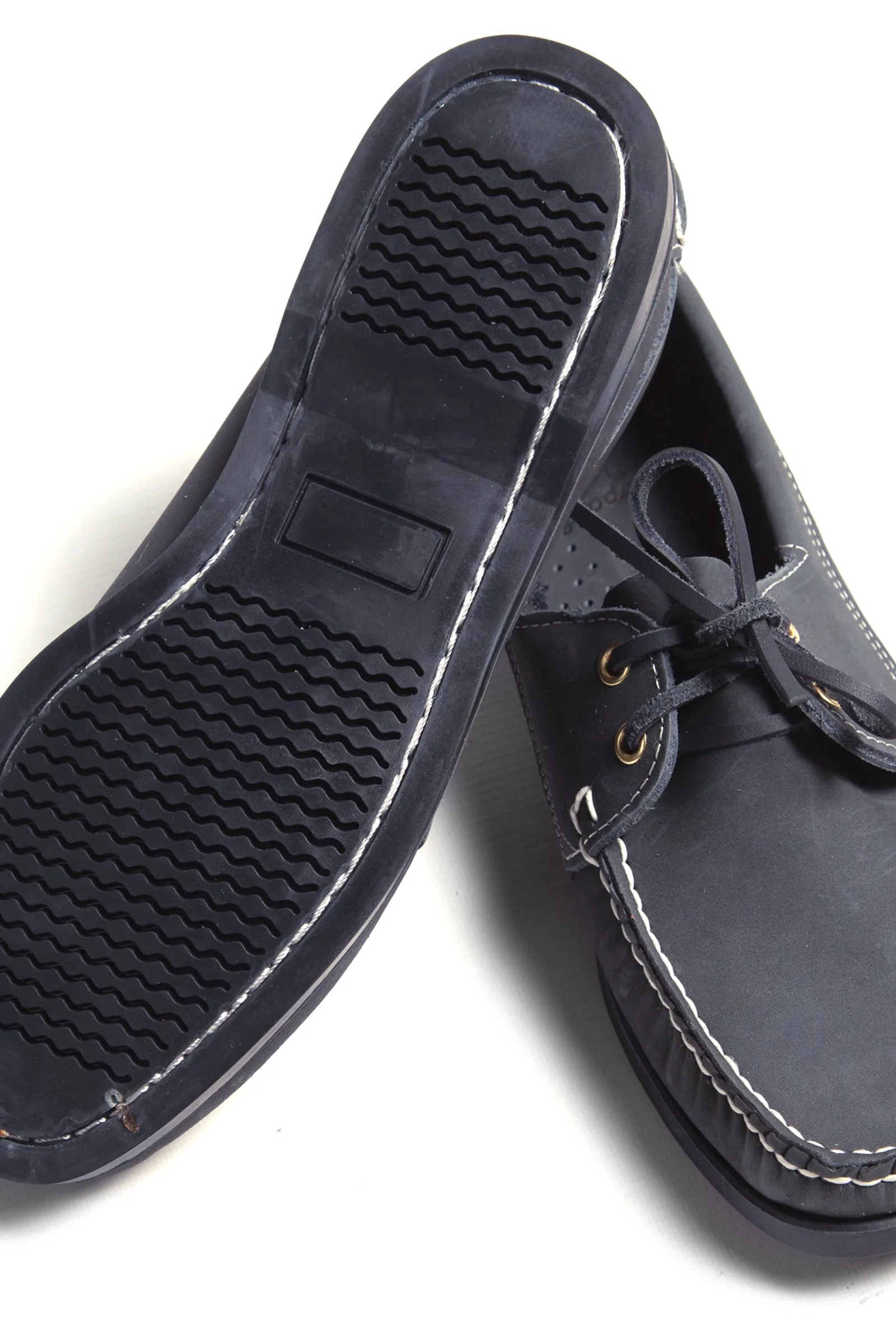 Goodcamp - Deck Loafer Shoes - Navy Blue