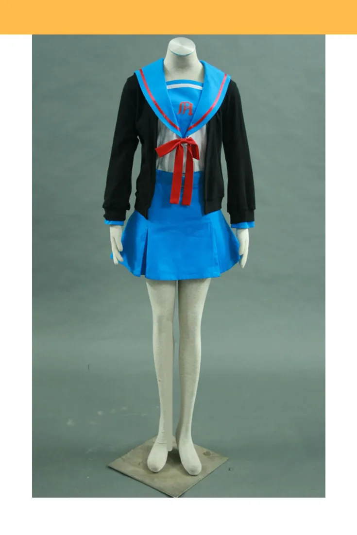 Haruhi Yuki Nagato Winter Uniform Cosplay Costume