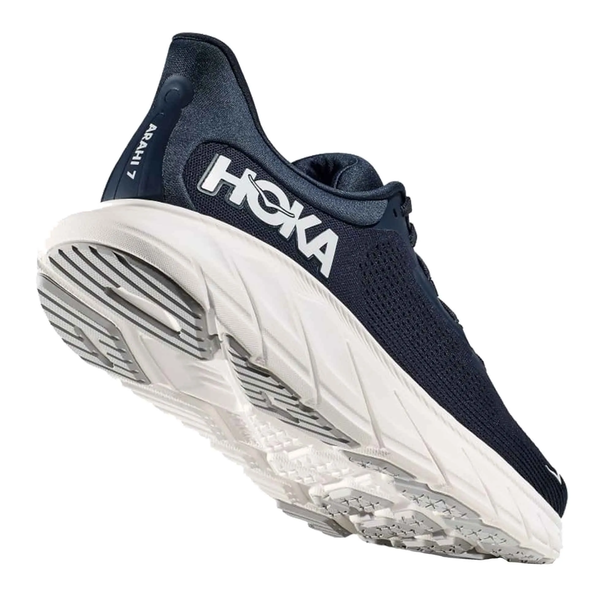 Hoka  Arahi 7 Mens Running Shoes Outer Space/White