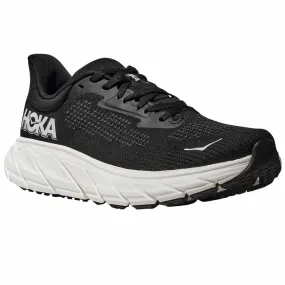 Hoka  Arahi 7 Wide 2E Mens Running Shoes Black/White