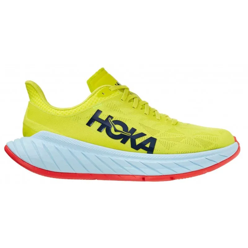 HOKA CARBON X 2 EVENING PRIMROSE/FIESTA FOR MEN'S