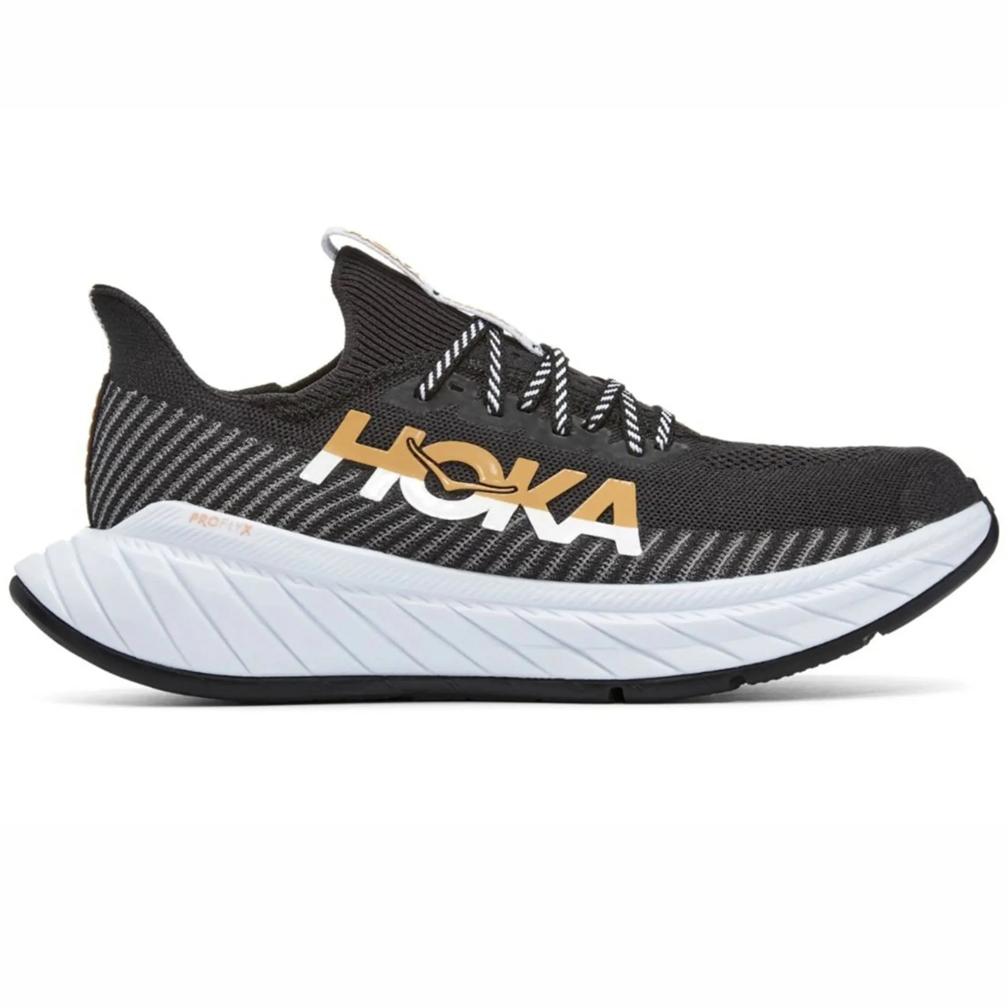 Hoka  Carbon X 3 Mens Running Shoes Black/White