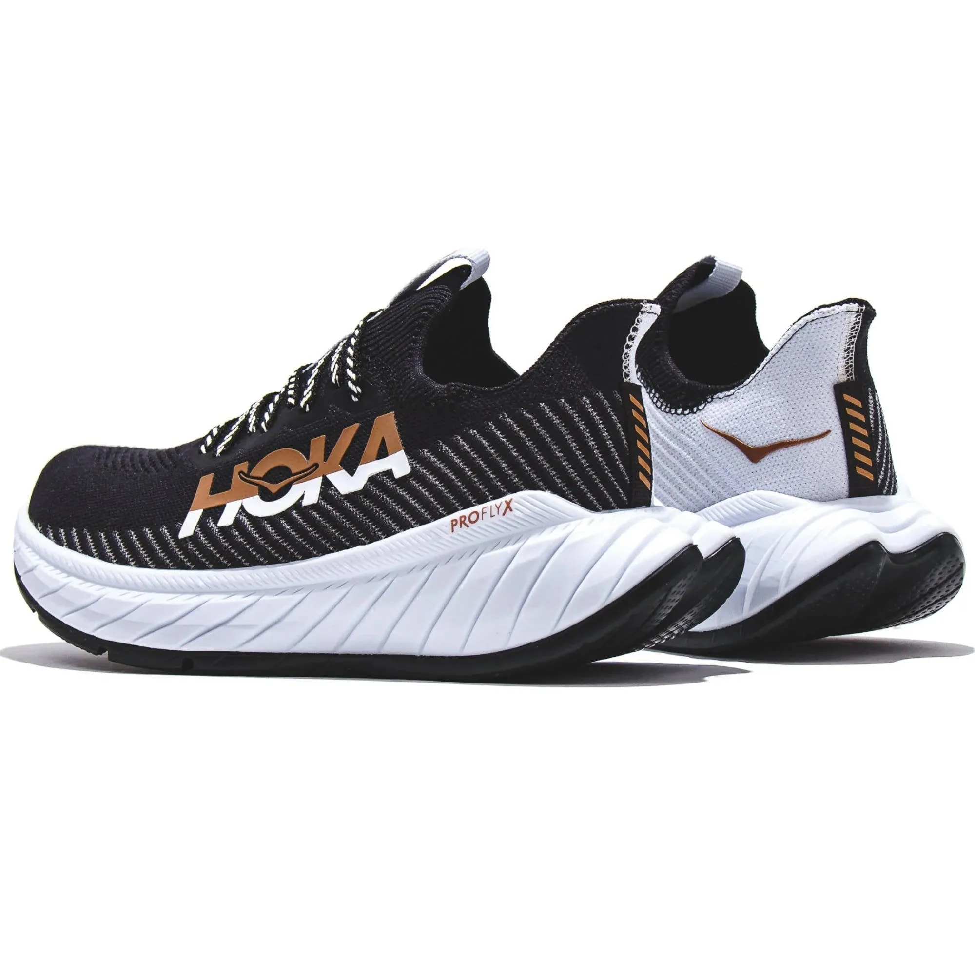 Hoka  Carbon X 3 Mens Running Shoes Black/White