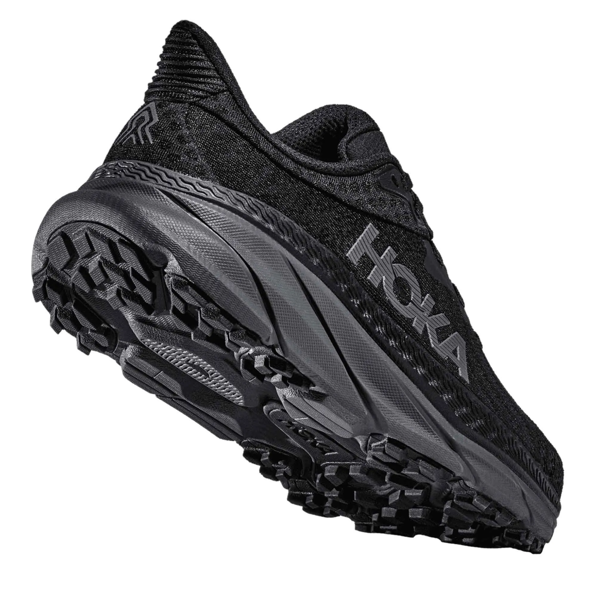 Hoka  Challenger 7 Mens Trail Running Shoes Black/Black