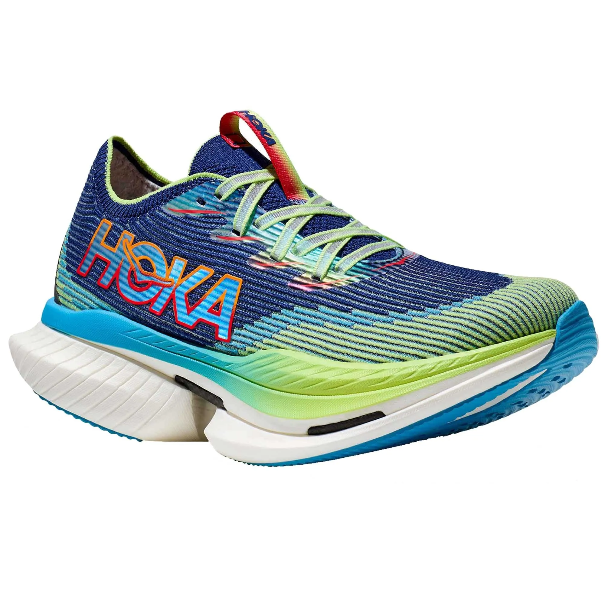 Hoka  Cielo X 1 Running Shoes Evening Sky/Lettuce