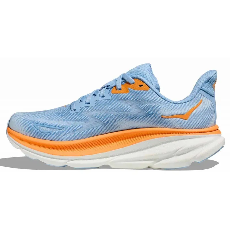 HOKA CLIFTON 9 AIRY BLUE/ICE WATER FOR WOMEN'S