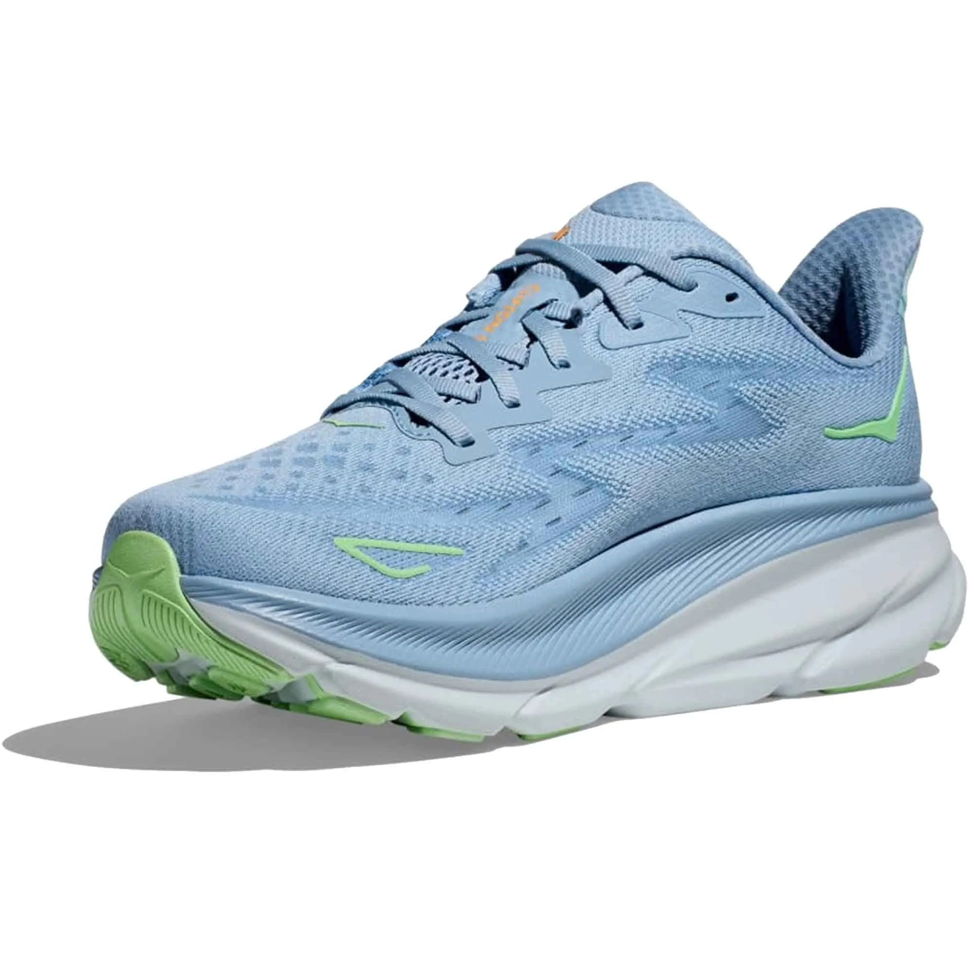 Hoka  Clifton 9 Wide 2E Mens Running Shoes Dusk/Illusion