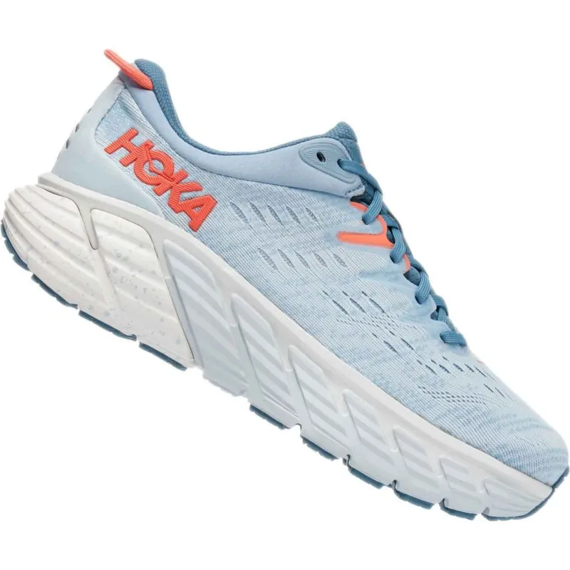 HOKA GAVIOTA 4 BLUE FOG/PLEIN AIR FOR WOMEN'S