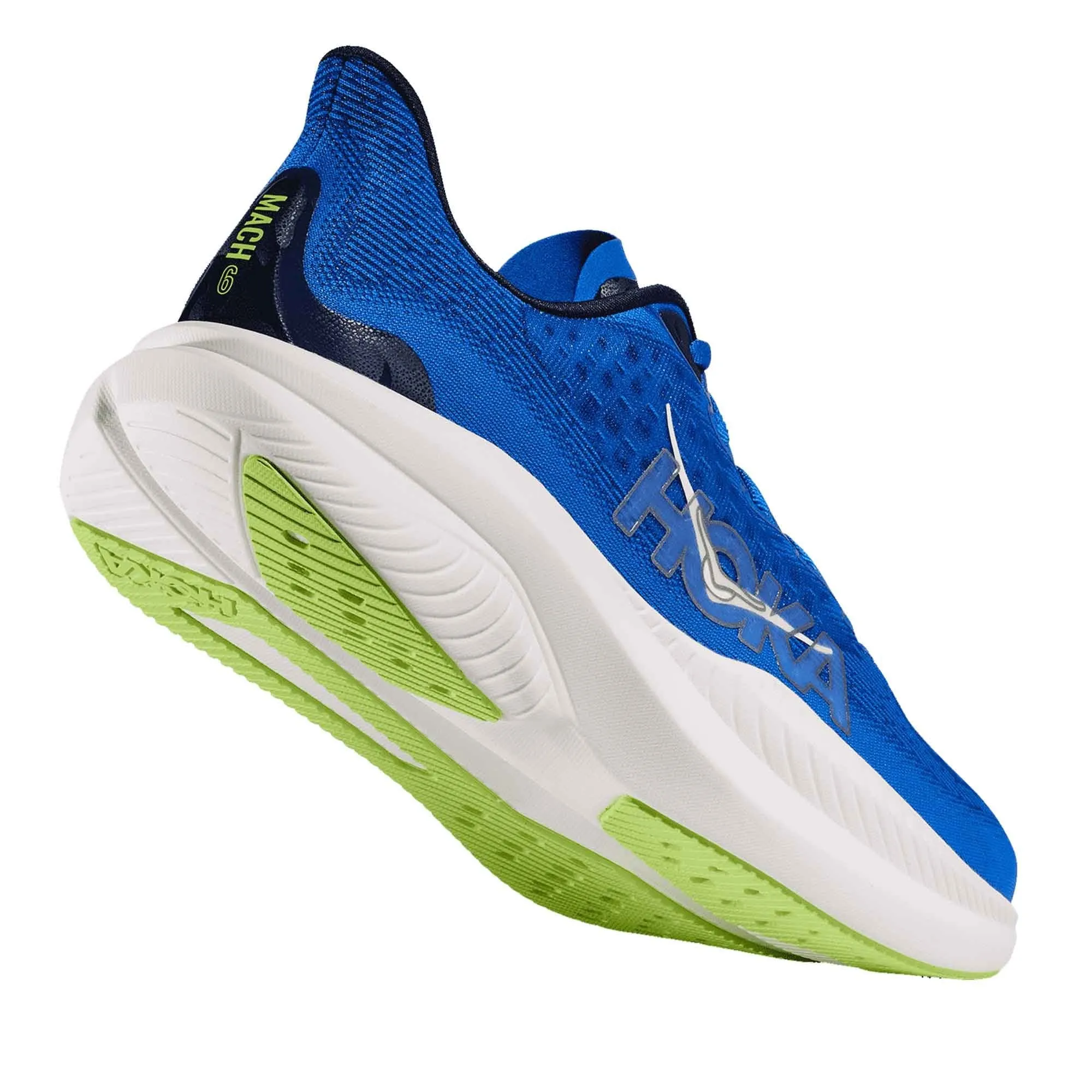 Hoka  Mach 6 Mens Running Shoes Electric Cobalt/Varsity Navy