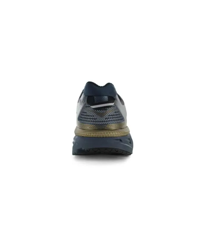 hoka one one arahi (2e) mens midnight navy metallic gold