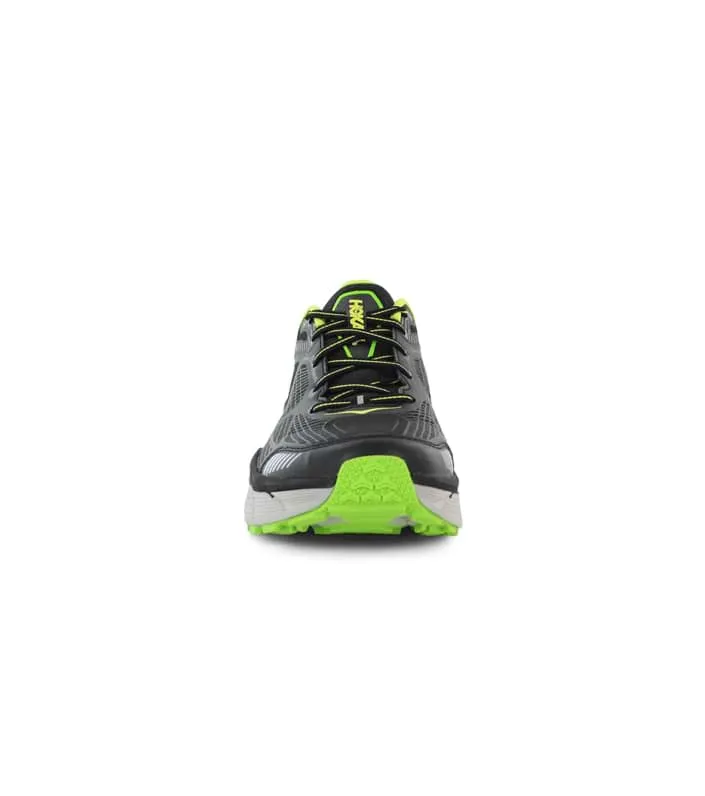 hoka one one challenger atr 3 mens black bright green citrus